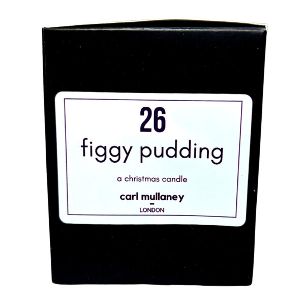 Carl Mullaney London - 26 Figgy Pudding - a scented home candle - gift box