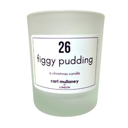 Carl Mullaney London - 26 Figgy Pudding - a scented home candle