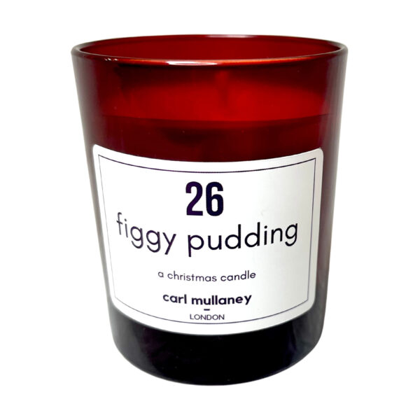 Carl Mullaney London - 26 Figgy Pudding - a scented home candle