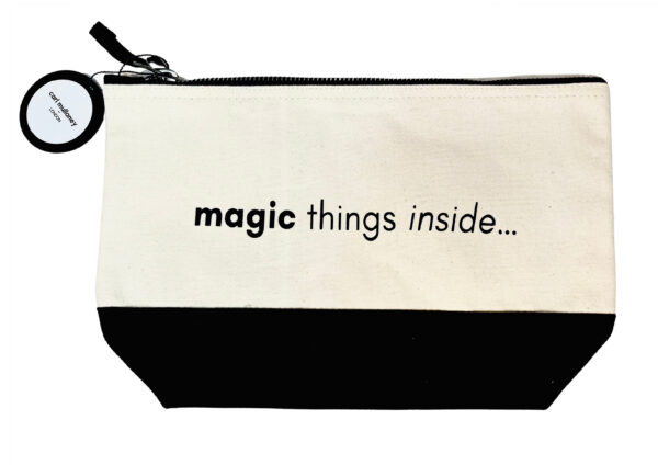 Carl Mullaney London - Magic Things Inside - 3 candle Christmas collection limited edition washbag front